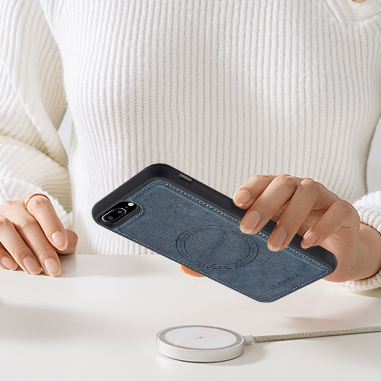 For iPhone SE 2024 LC.IMEEKE Magsafe Phone Case(Blue) by LC.IMEEKE