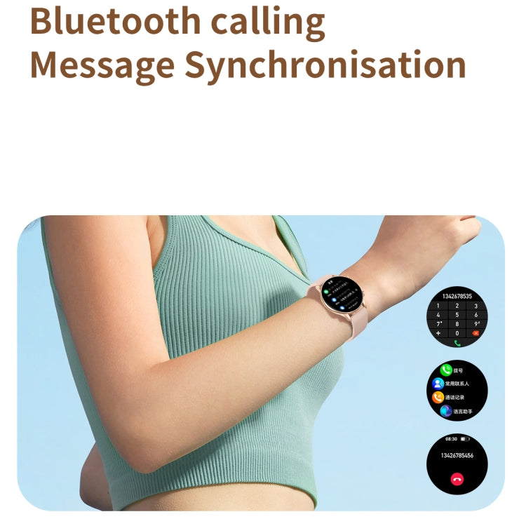 CY19 1.32 inch AMOLED Screen Silicone Strap Smart Watch, Blood Oxygen/Blood Pressure/Heart Rate(Black) by bashfashion