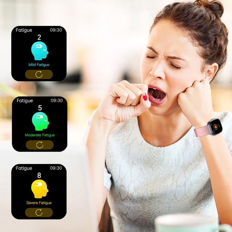 ET593 1.75 inch IPS Square Screen Smart Watch, ECG Electrocardiogram / Blood Sugar Monitoring(Black) by bashfashion