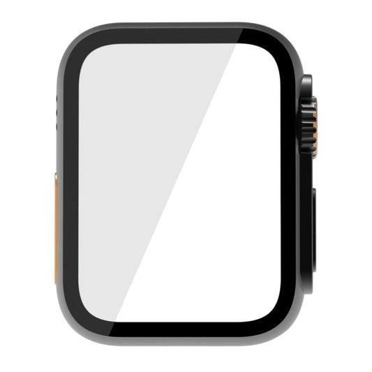 For Xiaomi Smart Band 9 Pro Change to Ultra All-Inclusive Film Hybrid PC Watch Case(Black) by bashfashion