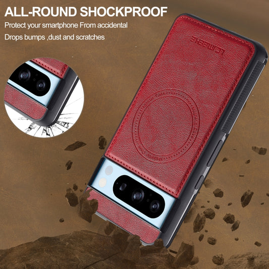 For Google Pixel 8 Pro LC.IMEEKE Magsafe Phone Case(Red) by LC.IMEEKE