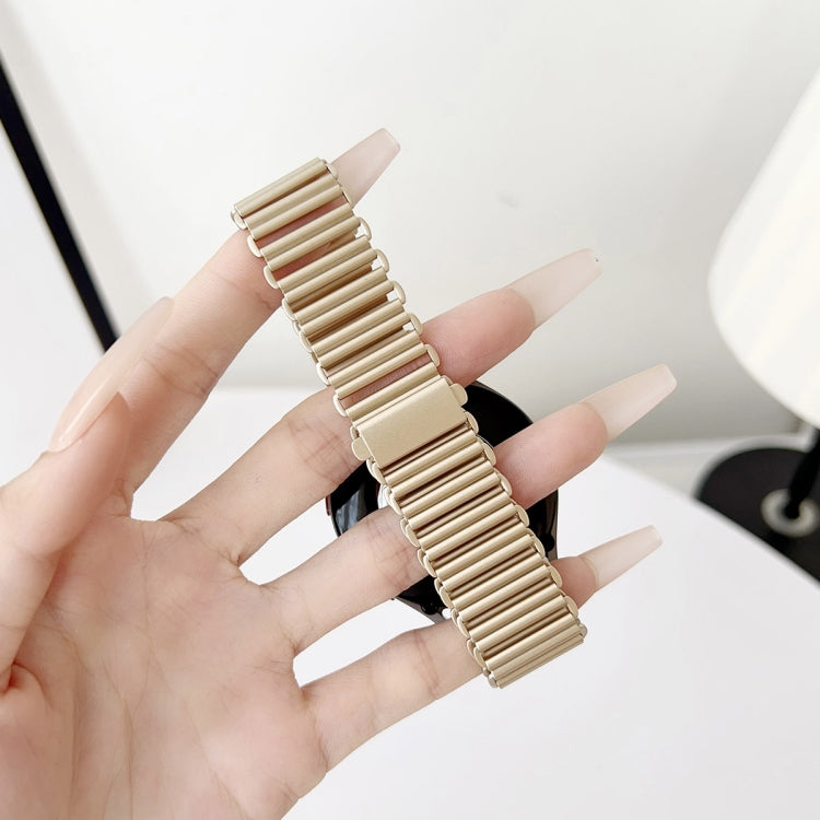 For Samsung Galaxy Watch 7 / 6 / 5 Hollow Chain Metal Watch Band(Gold) by bashfashion