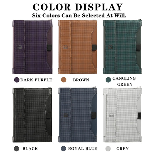 Multifunctional Travel Document Bag RFID Anti-Theft Passport Book(Royal Blue) by bashfashion