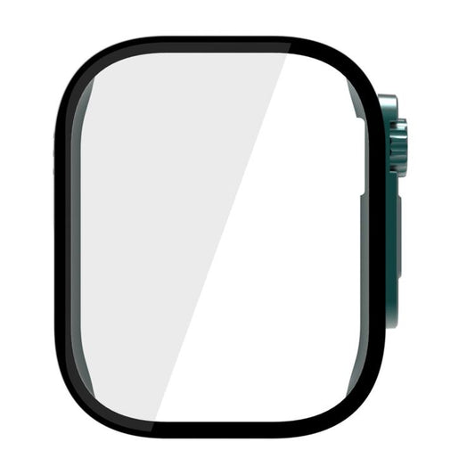 For Redmi Watch 5 Lite Change to Ultra Tempered Film Integrated PC Watch Protective Case(Green) by bashfashion