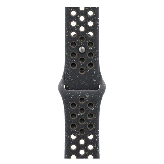 For Apple Watch 46mm / 49mm / 45mm / 44mm Coloful Silicone Watch Band(Midnight Black Brown) by bashfashion