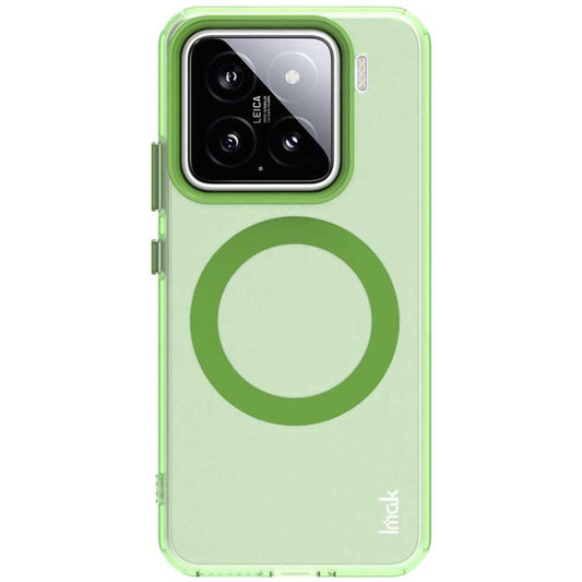 For Xiaomi 15 IMAK Candy Series Shockproof MagSafe Phone Case(Green) by imak