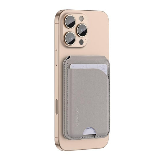 DUX DUCIS Neva Series MagSafe Magnetic Holder Card Bag(Grey) by DUX DUCIS