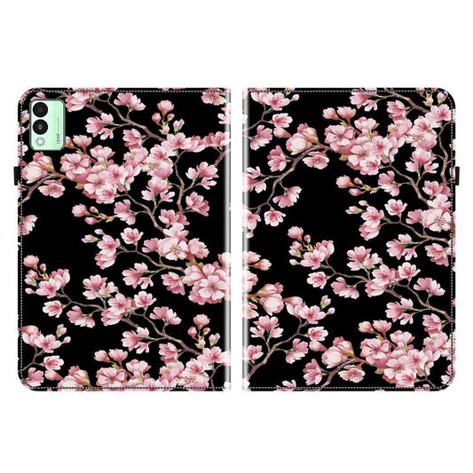 For Tecno Megapad 11 Crystal Texture Painted Leather Tablet Case(Plum Bossom) by bashfashion
