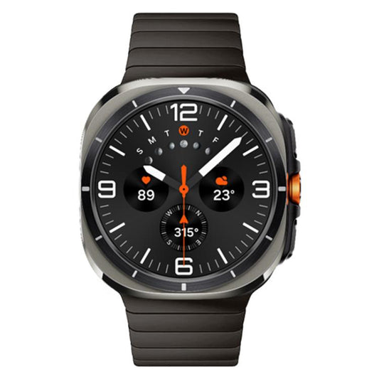 For Samsung Galaxy Watch Ultra 47mm / Ultra 2025 Bamboo Norman Buckle Stainless Steel Watch Band(Slate) by bashfashion