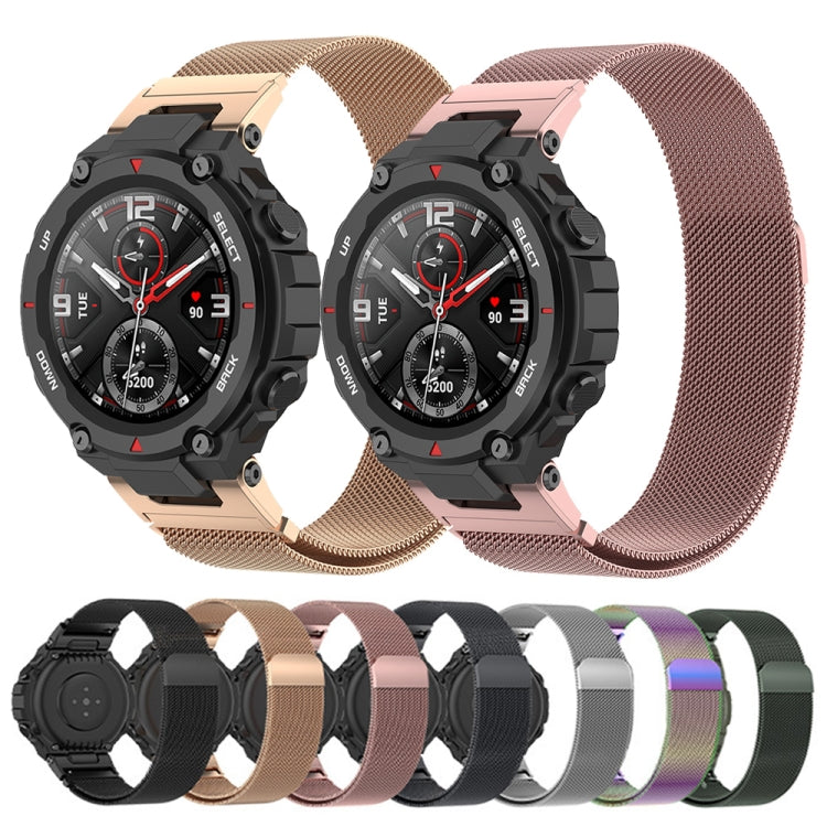 For Huami Amazfit Ares A1908 Milan Watch Band with Screwdriver(Dark Gray) by bashfashion