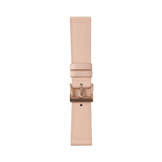 For Samsung Galaxy Watch 3 41mm TPU + Leather Watch Band(Light Pink) by bashfashion