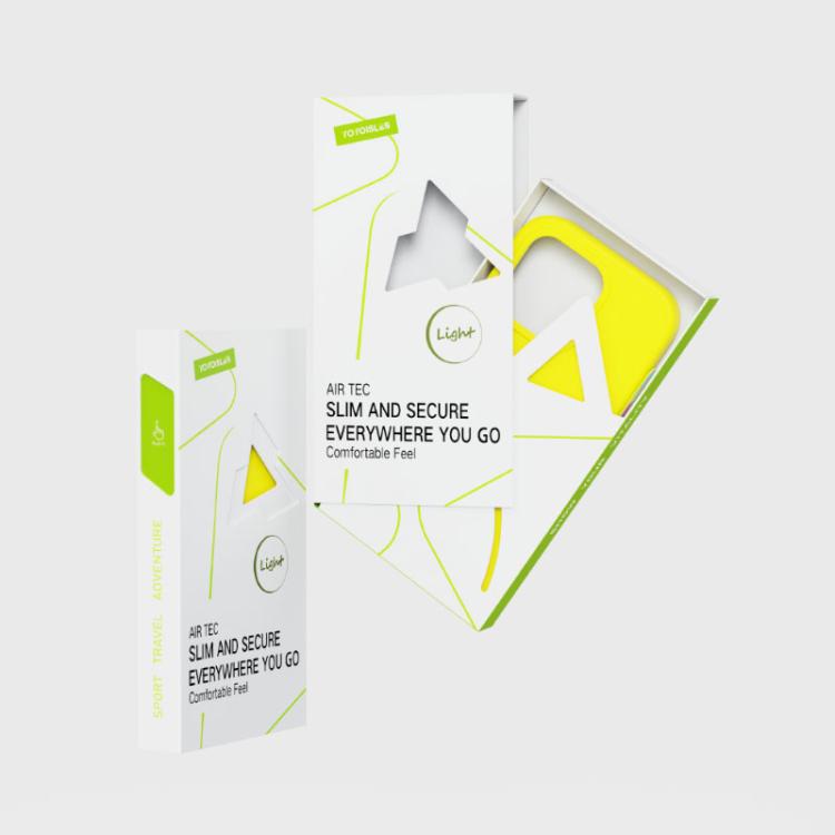 For iPhone 16 Pro Max YOYOISLES Air Tec Series EVA Phone Case(Yellow) by YOYOISLES