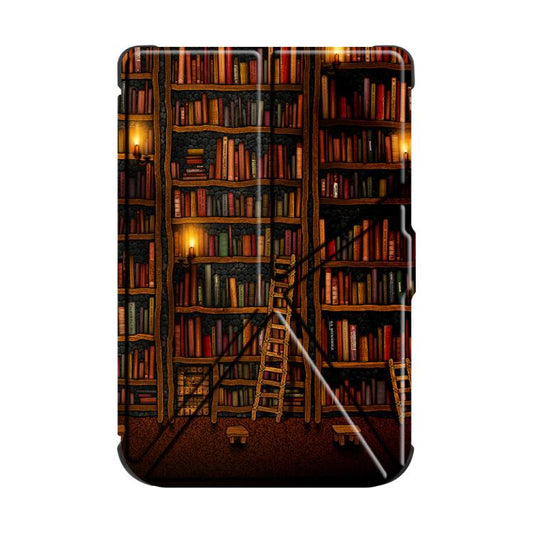 For Pocketbook B606 628 633 632 627 616 Painting Deformation TPU Leather Smart Tablet Case(Library) by bashfashion