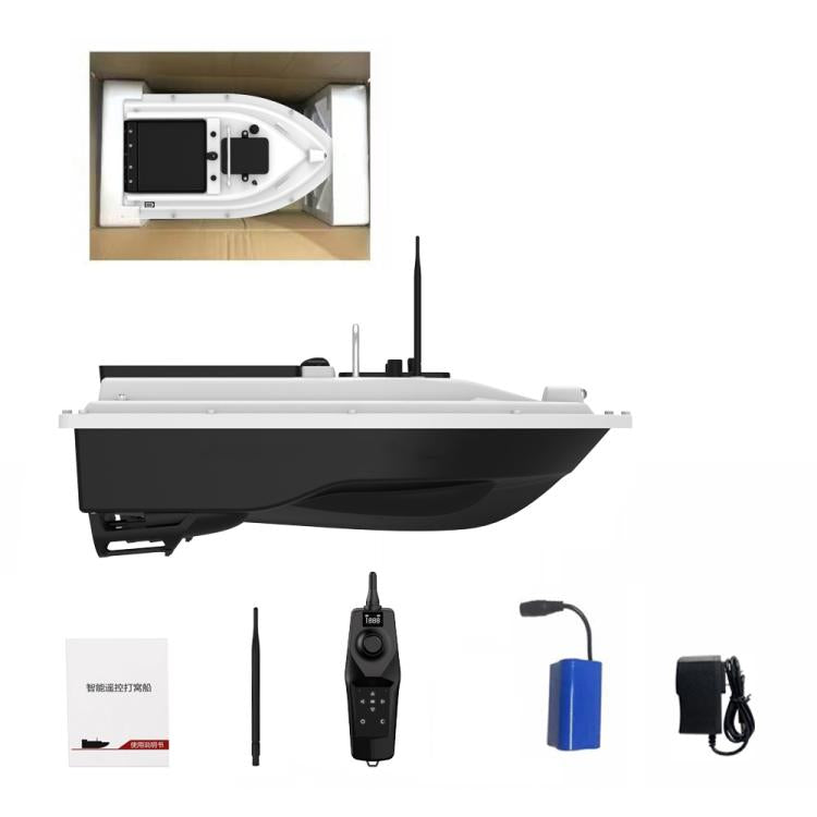 D26C Two Hoppers Smart Remote Control Fishing Bait Boat Support GPS Positioning, Plug:UK Plug by bashfashion