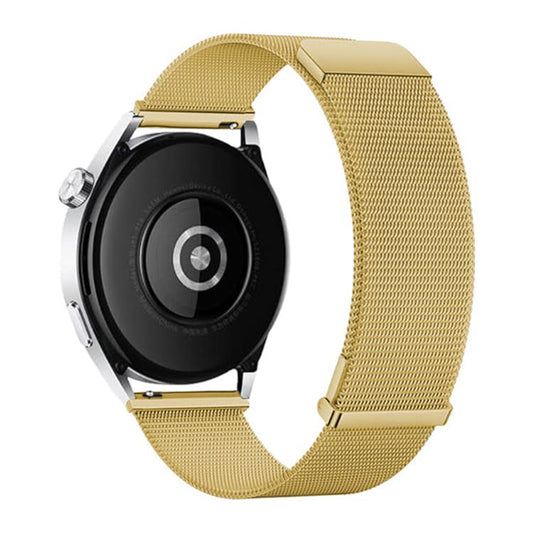 Kalebol 22mm Universal Loop Double Magnetic Buckle Milanese Strap(Gold) by Kalebol