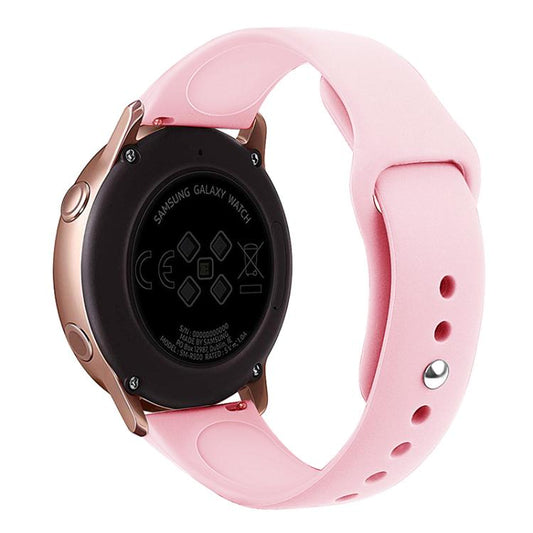 Kalebol 22mm Universal Reverse Buckle Silicone Watch Band(Pink) by Kalebol