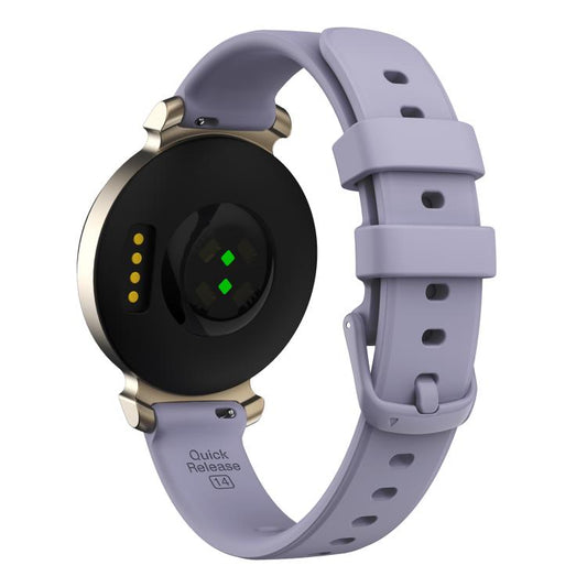 For Garmin Lily 2 14mm Kalebol Pin Buckle Silicone Strap(Roland Purple) by Kalebol