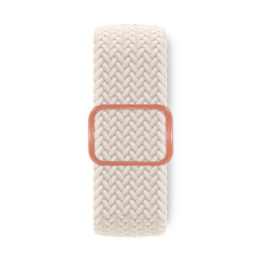 For Apple Watch 46mm / 49mm / 45mm / 44mm Kalebol Eight Buckle Nylon Braided Watch Band(Starlight) by Kalebol