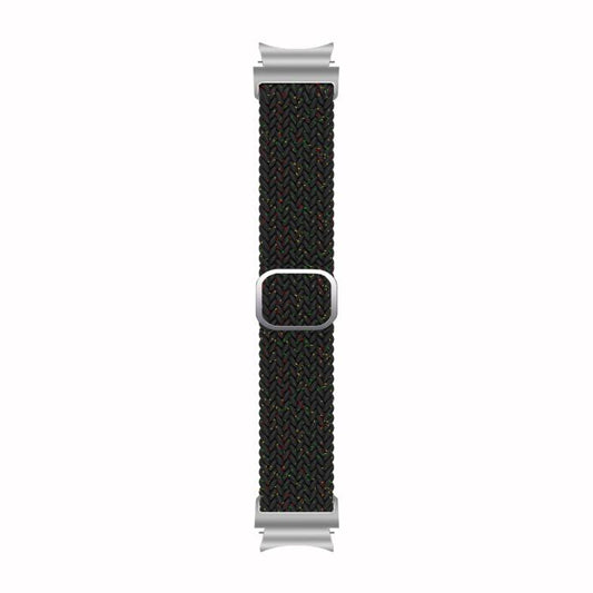 For Samsung Galaxy Watch 7 / 6 / 5 / 4 Kalebol Eight Buckle Nylon Braided Watch Band(Starlight Black) by Kalebol