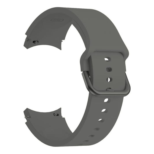 For Samsung Galaxy Watch 7 / 6 / 5 / 4 Kalebol Metal Pin Buckle Silicone Watch Band(Space Grey) by Kalebol