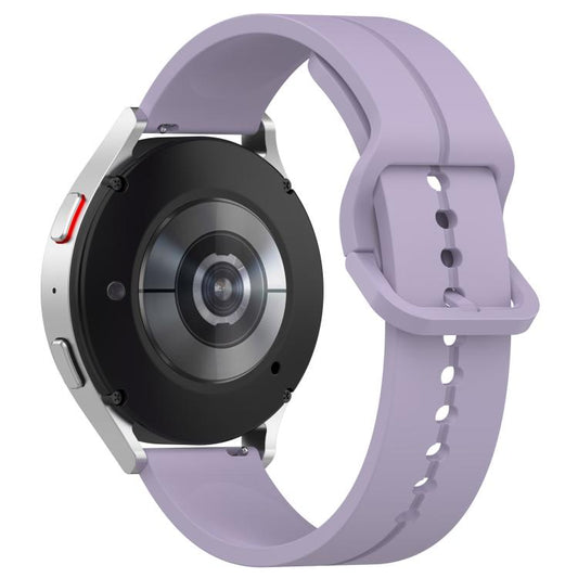 Kalebol 20mm Grooved Silicone Strap(Light Purple) by Kalebol
