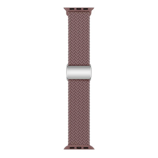For Apple Watch 42mm / 41mm / 40mm / 38mm Kalebol Nylon Loop Magnetic Buckle Watch Band(Smoky Purple) by Kalebol