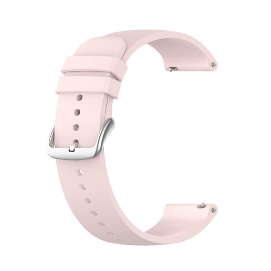 20mm Kalebol Round Tail Silicone Watch Band(Light Pink) by Kalebol
