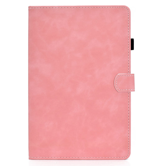 For Samsung Galaxy Tab S8 / Galaxy Tab S7 T870 Cowhide Texture Horizontal Flip Leather Case with Holder & Card Slots & Sleep / Wake-up Function(Rose Gold) by bashfashion