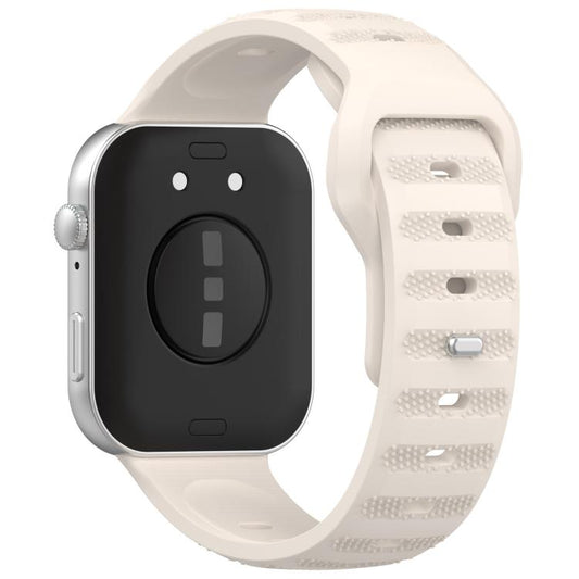 For Huawei Watch Fit3 Kalebol Dotted Pattern Silicone Strap(Starlight) by Kalebol