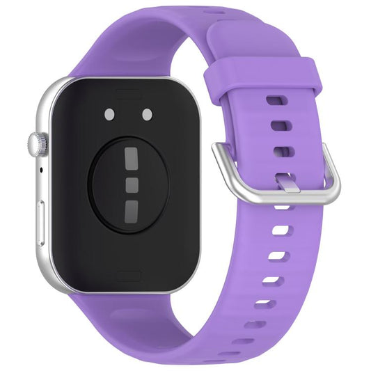 For Huawei Watch Fit3 Kalebol Soft Silicone Strap(Lilac) by Kalebol