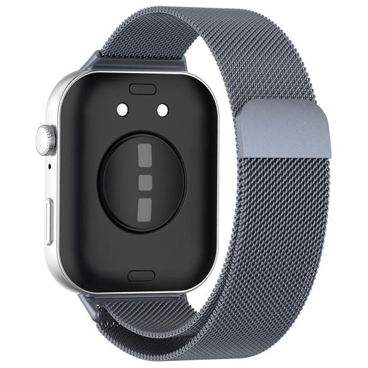 For Huawei Watch Fit3 Kalebol Milanese Stainless Steel Strap(Space Grey) by Kalebol