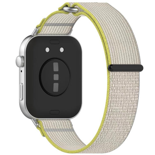 For Huawei Watch Fit3 Kalebol Wild Path Nylon Strap(Yellow + Grey) by Kalebol