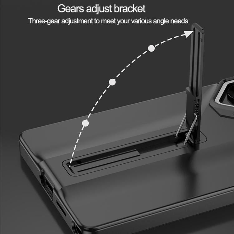 For Samsung Galaxy S25 Ultra 5G GKK Supercar All Inclusive Shockproof Phone Case(Black) by GKK