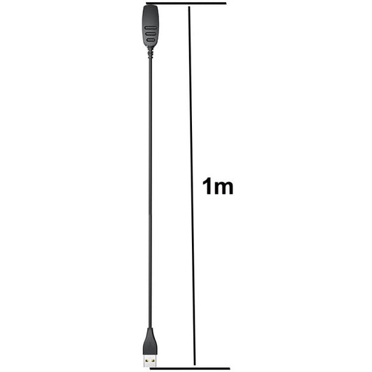 For Suunto 5 / Suunto 3 Fitness xDfind USB Port Watch Charging Clip Watch Charger, Length: 1m(Black) by xDfind