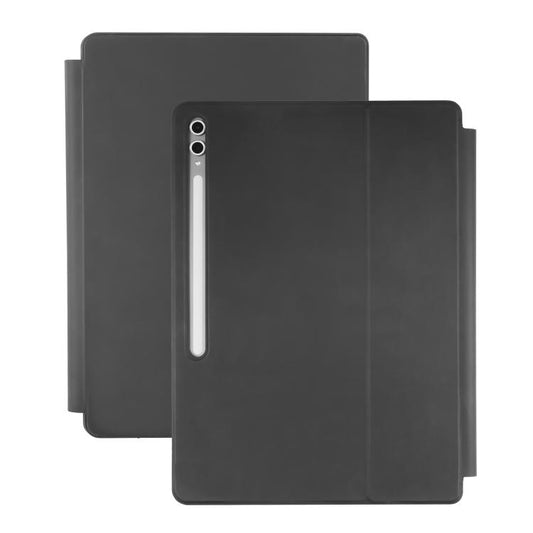 For Samsung Galaxy Tab S10 Ultra / S9 Ultra / S8 Ultra P910 Magnetic Bluetooth Keyboard Leather Tablet Case(Black) by bashfashion