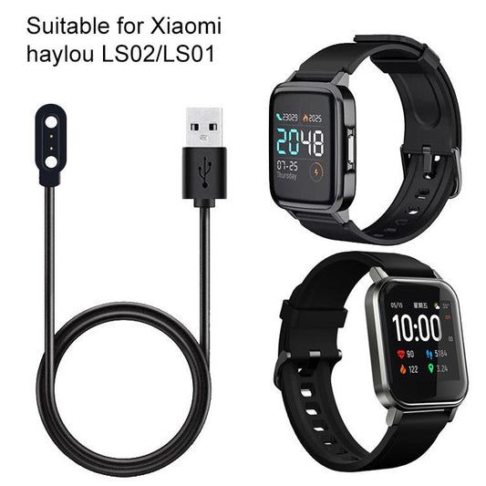 For Xiaomi Haylou LS02 / LS01 xDfind USB Port Magnetic Charging Cable, Length: 1m(Black) by xDfind