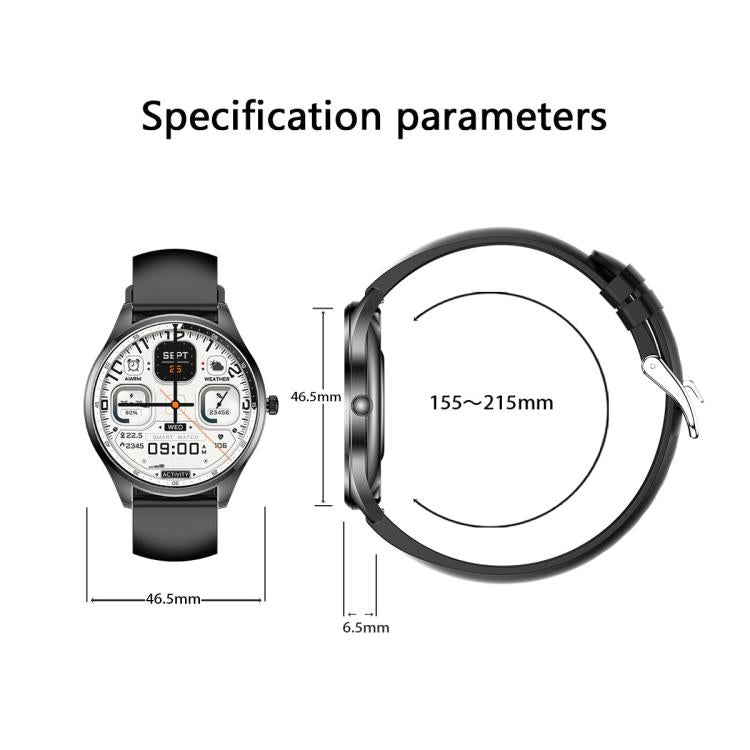 H77 1.43 inch AMOLED Screen Health & Fitness Smart Watch IP67 Waterproof Support BT Call(Beige) by bashfashion