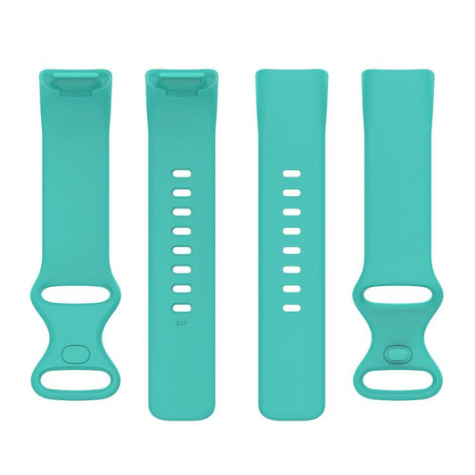 For Fitbit Charge 6 / 5 xDfind Silicone Watch Band, Size:S(Mint Green) by xDfind