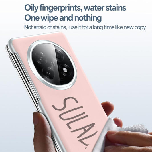 For OPPO Find N5 SULADA Skin Feel Liquid Leather Shockproof Phone Case(Black) by SULADA