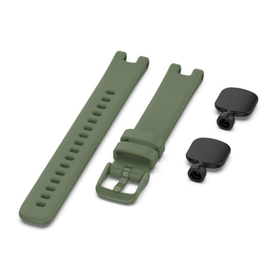 For Garmin Lily xDfind Silicone Watch Band with Dismantling Tools(Dark Green) by xDfind