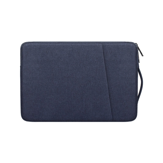 ND01D Felt Sleeve Protective Case Carrying Bag for 13.3 inch Laptop(Navy Blue) by bashfashion