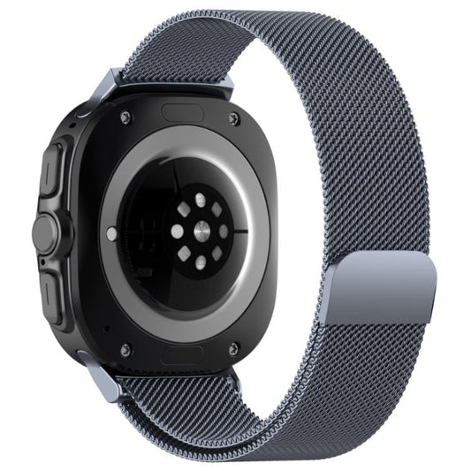 For Samsung Galaxy Watch Ultra 47mm / Ultra 2025 xDfind Milan Magnetic Stainless Steel Watch Band(Space Grey) by xDfind