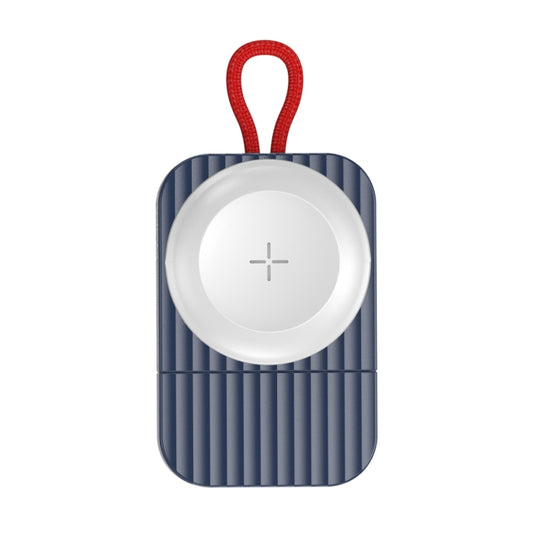 ROCK W26 Portable Magnetic Wireless Charger for Apple Watch Type-C Interface(Blue) by ROCK