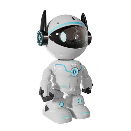 ESCAM PT205 5G WiFi Smart Robot Wireless AI Automatic Tracking Camera, Two Way Audio / Night Nersion, Plug:UK Plug(White) by ESCAM