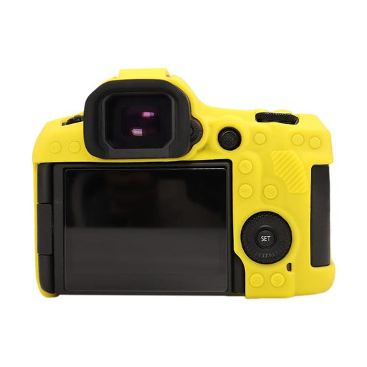 For Canon EOS R5 Mark II / R5II Glossy Soft Silicone Protective Case(Yellow) by bashfashion