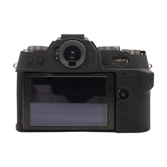 For FUJIFILM X-T50 Glossy Soft Silicone Protective Case(Black) by bashfashion
