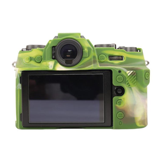 For FUJIFILM X-T50 Glossy Soft Silicone Protective Case(Camouflage) by bashfashion