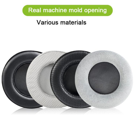 2pcs Mesh Splicing Replacement Earpads For AKG K612 / K712(Black) by bashfashion