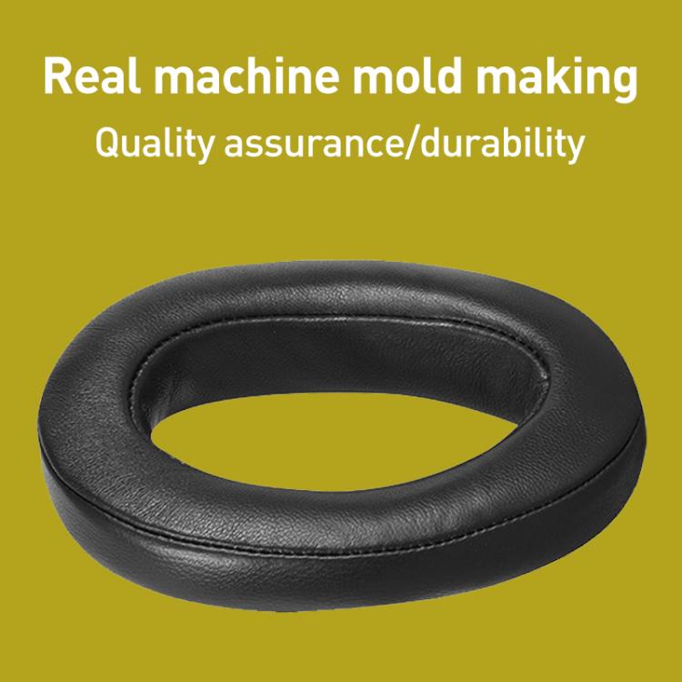 1 Pair Protein Leather Replacement Earpads For HIFIMAN EDITION X / XS / ANANDA / HE1000SE / ARYA(Black) by bashfashion