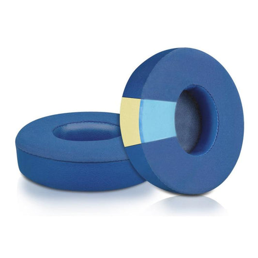 1 Pair Ice Feeling Gel Replacement Earpads For Beats Solo3 / Solo2(Blue) by bashfashion